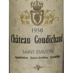 CHÂTEAU GOUDICHAUD 1950