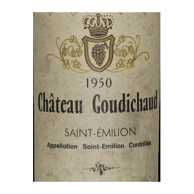 CHÂTEAU GOUDICHAUD 1950