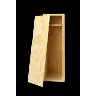 CAISSE BOIS VIDE 1 Bouteille Grands Vins CAISSE BOIS VIDE 1 Bouteille Grands Vins