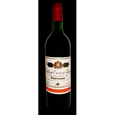 CHÂTEAU CROIZET BAGES 1982