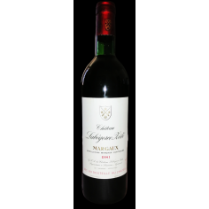 CHÂTEAU LABÉGORCE ZÉDE 1981